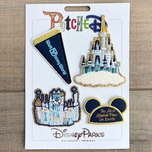 Disney Parks Walt Disney World Magic Kingdom Icon Adhesive Patches